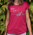 Fahrradkette Damen T-Shirt