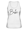 Babe schwarz Tank Top Damen